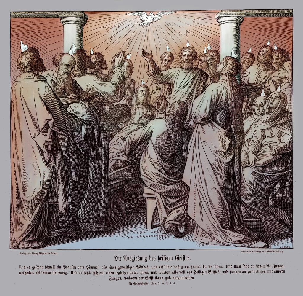 Gli apostoli ricevono lo Spirito Santo